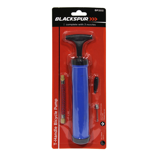 Blackspur T-handle Bicycle Pump Blackspur T-handle Bicycle Pump